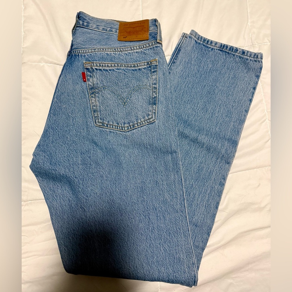 Vintage Levi 501 Blue Denim Jeans